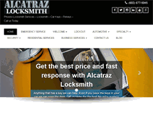 Tablet Screenshot of alcatrazlock.com